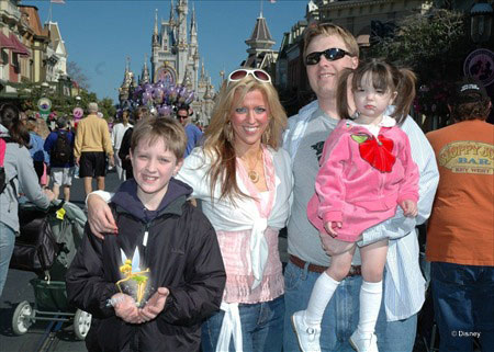 Wyatt family at Disney