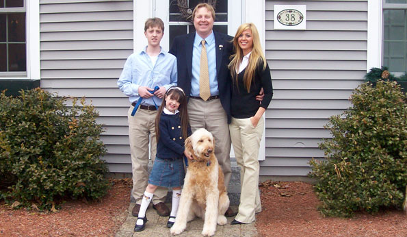 Brad, Duffie, Brad, Jr., Hannah & Barkley