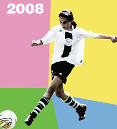 teen girl soccer pop art